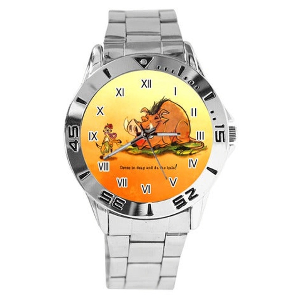 Lion King Stainless Steel Watch NWT